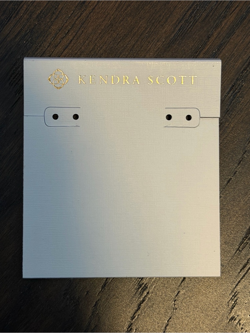 Kendra Scott Jewelry Display Card Holder packaging